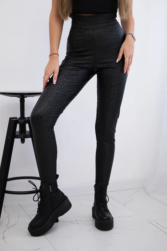 Spodnie legginsy z wysokim stanem , , Spodnie , TR , pol_pm_Spodnie-legginsy-z-wysoki , 9405 Discount-30 Odzież Damska Rabat20 Spodnie Wszystkie Produkty